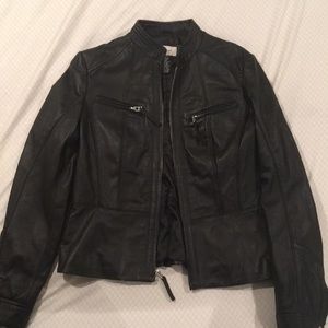 Neiman Marcus genuine leather jacket size M